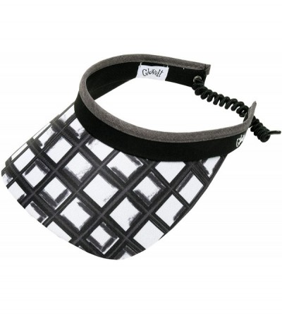 Visors Coil Bling Golf Visor - Abstract Pane - CH186T9CDGU $15.52