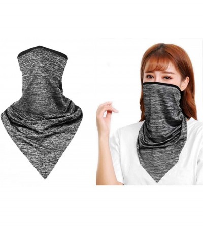 Balaclavas Cycling Scarf Rave Headband Scarf Neck Gaiter Headwrap Neckwarmer Balaclava - Solid Color-15 - CU197ZTZDR4 $15.95