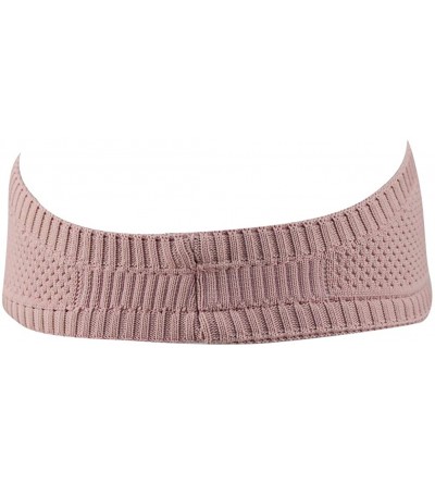 Visors Womens Summer Quick-Dry Mesh Empty Top Golf Stretchy Sun Baseball Visor Hat Cap - Letters Pink - CR18ROX8WT9 $7.46