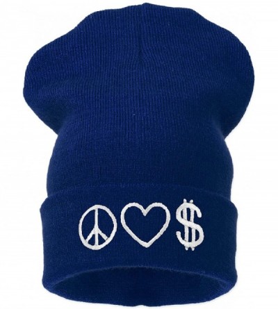 Skullies & Beanies Beanie Hat Women Men Winter Warm Black Bad Hair Day Oversized - Plm Blue - C411J1CNB6Z $9.50