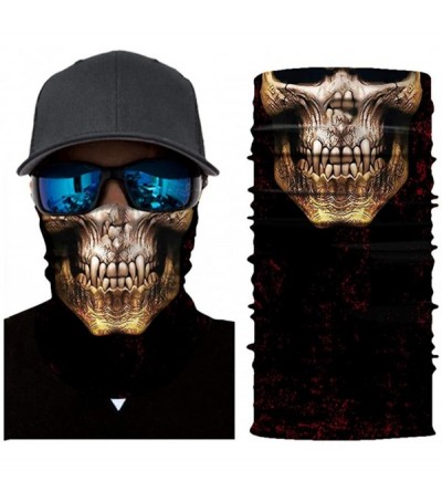 Balaclavas Skull Face Mask- Rave Bandana- Neck Gaiter- Scarf- Summer Balaclava for Dust Wind UV Protection - Ssg - C0198SL6AU...