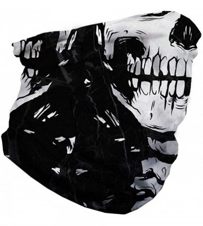 Balaclavas Bandanas Balaclava Neck Gaiter with Carbon Filter- UV Protection Face Cover for Hot Summer - Skull - CH198GA8K6D $...