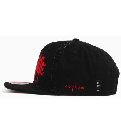 Baseball Caps Thuglife Embroidery Baseball Adjustable Snapback - Black&red/Original Logo - CZ195RL6QUH $38.36