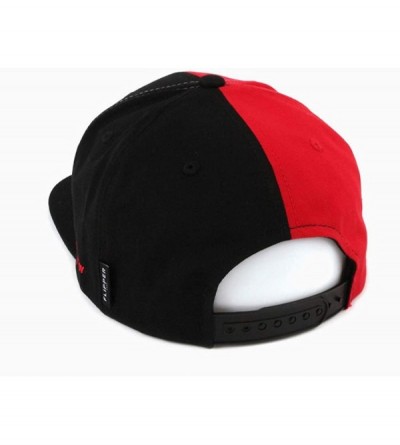Baseball Caps Thuglife Embroidery Baseball Adjustable Snapback - Black&red/Original Logo - CZ195RL6QUH $38.36