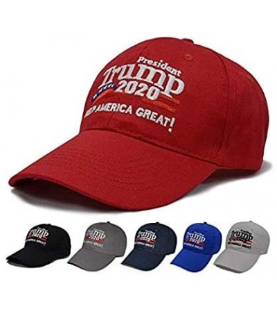 Baseball Caps Vintage Trump 2020 Hat Baseball Cap Embroidery Bone Unisex Casual Trump Snapback Cap Make America Great Again -...