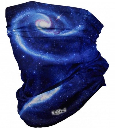 Balaclavas 12 in 1 Multifunctional Headwear Face Mask Headband Neck Gaiter - Blue Milky Way - C6197E800TS $17.37