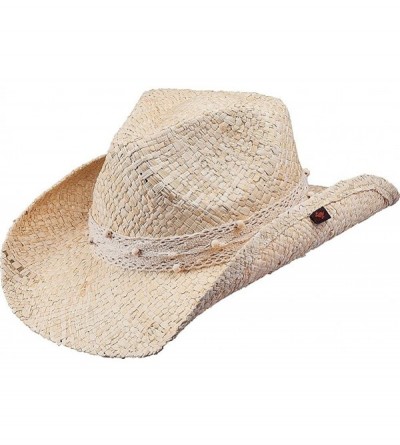 Cowboy Hats Cheyenne Drifter Hat - Natural - C111KU3LYGX $86.59