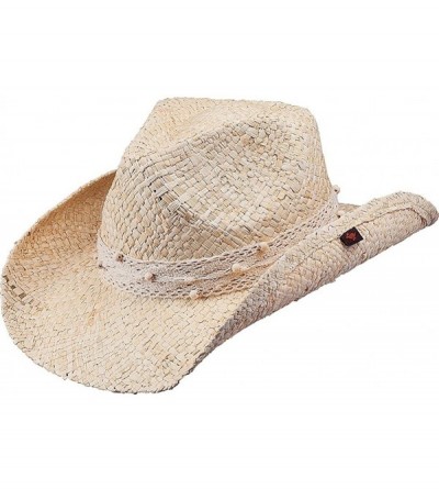 Cowboy Hats Cheyenne Drifter Hat - Natural - C111KU3LYGX $35.02