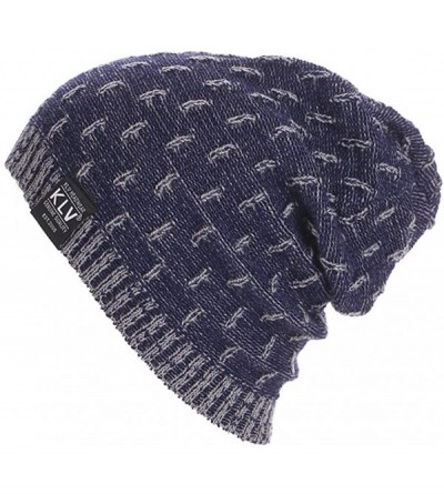 Skullies & Beanies Clearance!! Mens Winter Warm Knitting Hats Wool Baggy Slouchy Beanie Hat Skull Cap - C0188N9USN0 $6.80