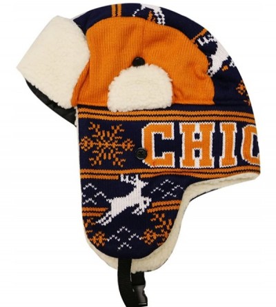 Bomber Hats W700 Snow Deer Trapper Hat Chicago - CJ12NZO9K3X $13.01