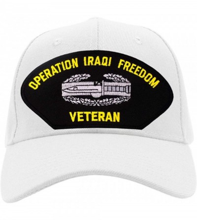 Baseball Caps Combat Action Badge - Iraqi Freedom Veteran Hat/Ballcap Adjustable One Size Fits Most - C518K2AZH4Z $21.51