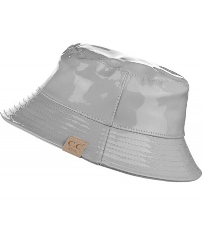 Baseball Caps Kids Children's All season Foldable Waterproof Rain Bucke Hat - Grey - CO18QGUYQX7 $16.78