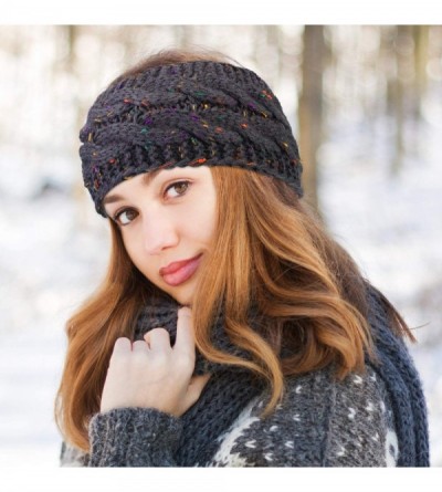 Cold Weather Headbands Knitted Headband Headbands Confetti Headwrap - CG192ME9S03 $12.30