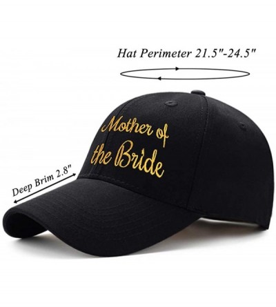 Baseball Caps Funny Adjustable Hat Cotton Trucker Baseball Cap Hat for Party - Montherofthebride2 - CU18XWQOMZN $12.07
