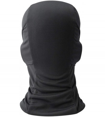 Balaclavas Balaclava Full Face Ski Mask Tactical Balaclava Hood Winter Hats Gear - Sun Protection-deep Grey - CQ18L84HIHR $11.04