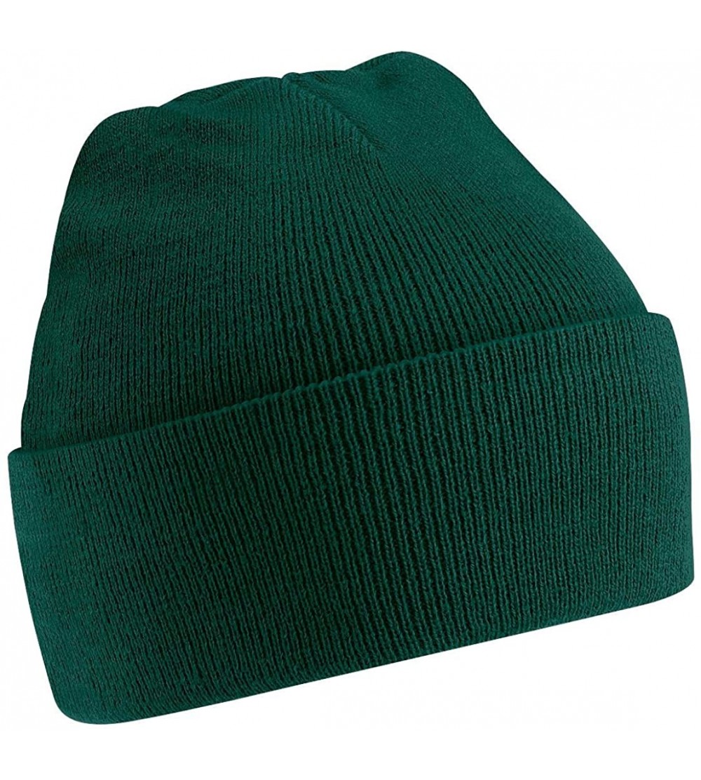 Skullies & Beanies Original cuffed beanie - Chocolate - CU11JZ9Q8N7 $7.74