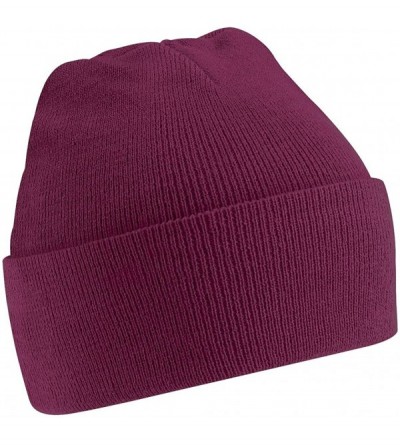 Skullies & Beanies Original cuffed beanie - Chocolate - CU11JZ9Q8N7 $7.74