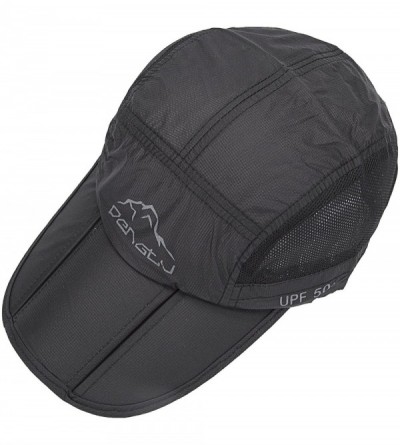 Sun Hats Summer Baseball Cap with Bill Quick Dry Mesh Back UPF50 Portable Sun Hats - C317YCLDU2M $8.14