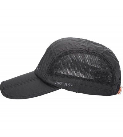 Sun Hats Summer Baseball Cap with Bill Quick Dry Mesh Back UPF50 Portable Sun Hats - C317YCLDU2M $8.14