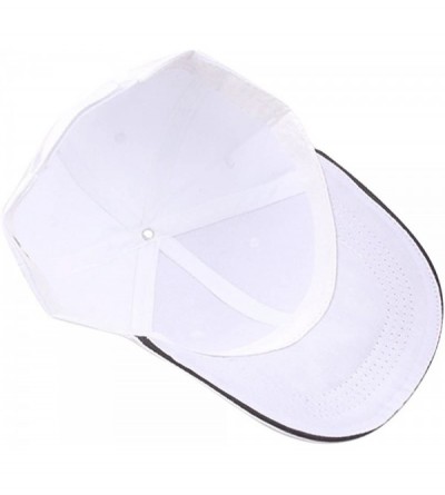 Baseball Caps Unisex Hats for Summer Baseball Cap Dad Hat Plain Men Women Cotton Adjustable Blank Unstructured Soft - White -...