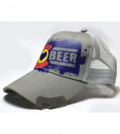 Baseball Caps Trucker Hat with Bottle Opener - Grey - CY12O8IWH33 $25.92