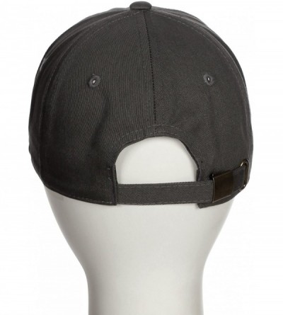 Baseball Caps Custom Hat A to Z Initial Letters Classic Baseball Cap- Charcoal Hat White Navy - Letter L - CC18ESART5N $14.16