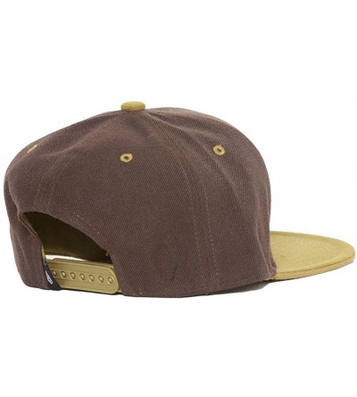 Baseball Caps Vintage Snapback Cap Hat - Brown Olive - CW116PDLTP3 $17.39