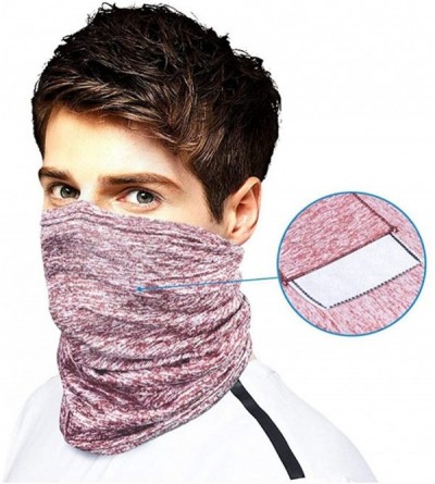 Balaclavas Bandanas Safety Filters Cooling Multi Purpose - Red - C3198MX9AAX $17.25