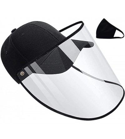Baseball Caps CYB Protective Detachable Anti Saliva Anti Spitting - CG198A97X9M $30.02