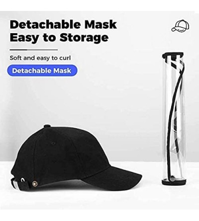 Baseball Caps CYB Protective Detachable Anti Saliva Anti Spitting - CG198A97X9M $20.29