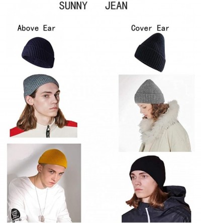 Skullies & Beanies Fashion Classical Hat for Men/Women Winter Beanie Cold Cap Cool Skull Hats Warm - A Gray - C218Y5XCDKC $12.77