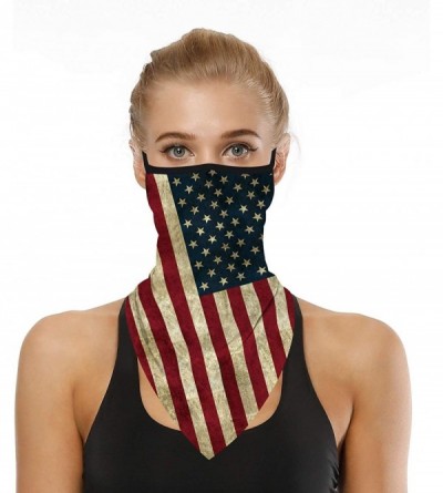 Balaclavas Face Scarf Bandana Ear Loops Face Mask Rave Balaclava Men Women Neck Gaiters Dust Wind Motorcycle Mask Headwear - ...