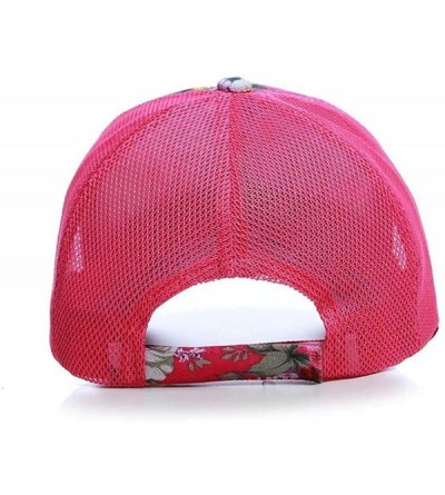 Baseball Caps Unisex Casual Floral Headwear Stretchy Soft Hats Comfort Baseball Cap Baseball Caps - Black - CT18XAXCK92 $17.61