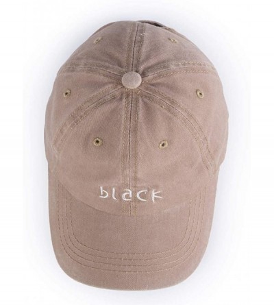 Baseball Caps Base Ball Cap for Women and Men Kids - Berge Black - CQ18XWIWTN8 $10.51