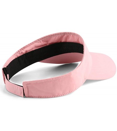 Visors Sports Visor Hats Michelob-Ultra- Men Women Sport Sun Visor One Size Adjustable Cap - Pink-13 - C618WIKHZRE $32.49