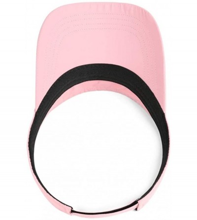 Visors Sports Visor Hats Michelob-Ultra- Men Women Sport Sun Visor One Size Adjustable Cap - Pink-13 - C618WIKHZRE $18.44