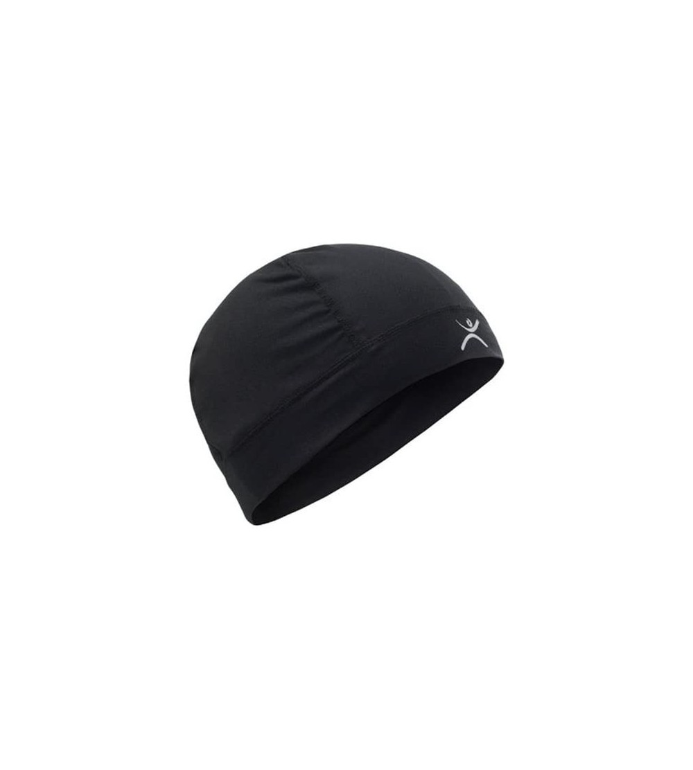 Skullies & Beanies Thermolator Climasense 4-Way Stretch Beanie Cap - Black - CV113TTOZON $15.65