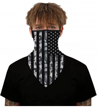 Balaclavas 2 Pcs Bandana Face Cover Scarf Fishing Neck Gaiter for Men Women - Color F - CG199E9CCG2 $17.49