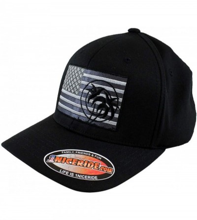 Baseball Caps Strong Black Hat Classic Flexfit Premium Hat 6277 - CD1922C66CW $38.52