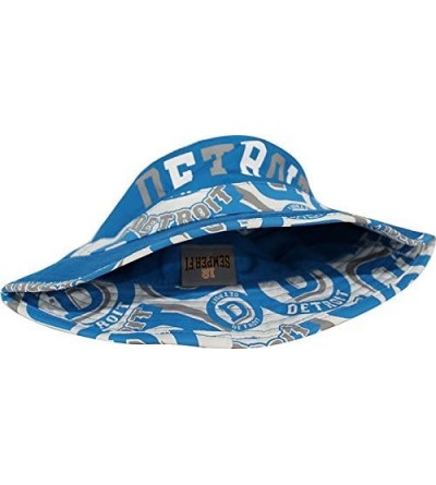 Baseball Caps Bucket Team Color City Name Printed Bucket Hat Unisex - Detroit - CO185O0ZD2H $13.47