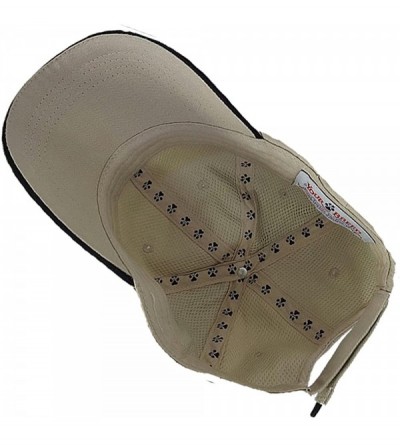 Baseball Caps Goldendoodle Low Profile Baseball Cap with Zippered Pocket. - Khaki - CL128EAMU9H $22.86