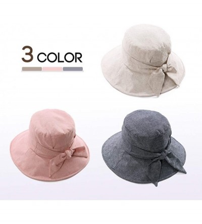 Skullies & Beanies Collapsible Sun Hat Womens Bucket Protection Summer UPF 50 String Hiking Fishing Pink - C318RMW2R9Z $15.32