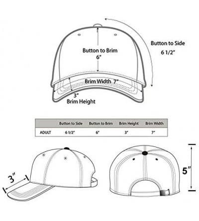 Baseball Caps Unisex Washed Dyed Cotton Adjustable Solid Baseball Cap - Dfh269-burgundy - CB18GM67H20 $10.24