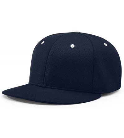 Baseball Caps PTS40 DRYVE R-Flex FIT PTS 40 Baseball HAT Ball Cap - Navy/White - CP186XQZYGI $21.39