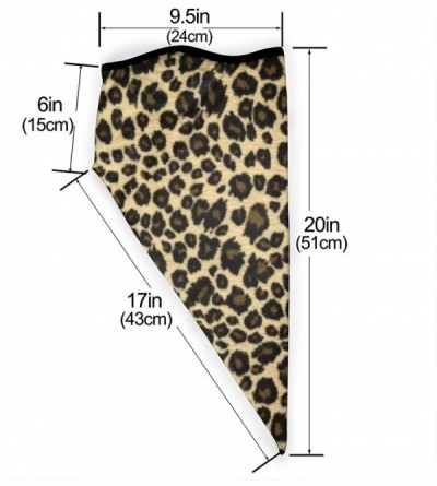 Balaclavas Animal Leopard Print Design Headband Face Mask Bandana Head Wrap Scarf Neck Warmer Headwear Balaclava For Sports -...
