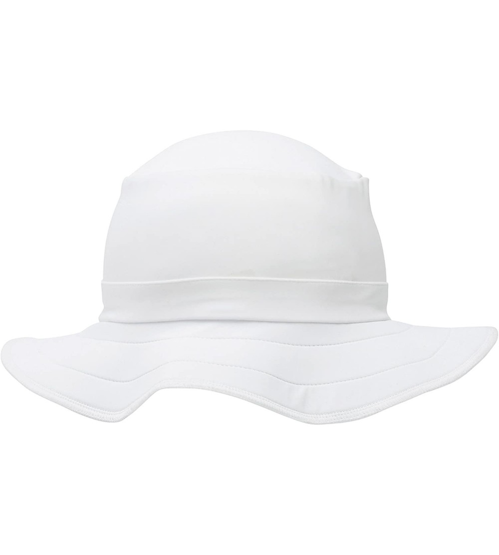 Bucket Hats Funky Bucket Women's- Kids & Men's Hat with UPF 50 UV Protection. Boonie Style Sun Hat - White Small - CC1880M6W0...