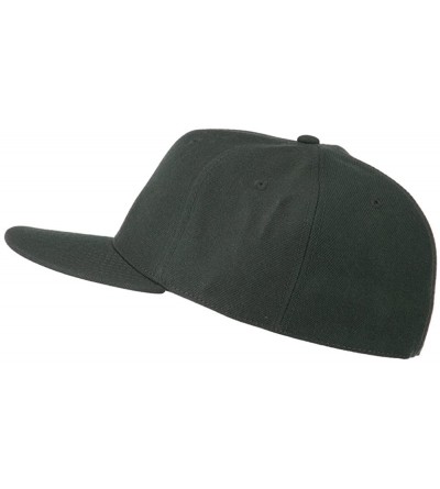 Baseball Caps Pro Style Wool Fitted Cap - Charcoal - CK11LUGAFWR $19.82