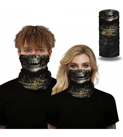 Balaclavas Bandana Face Mask Neck Gaiter- Dust Wind UV Protection Vivid 3D Mouth Cover for Women Men - Monster 2 - CB199GR8GD...