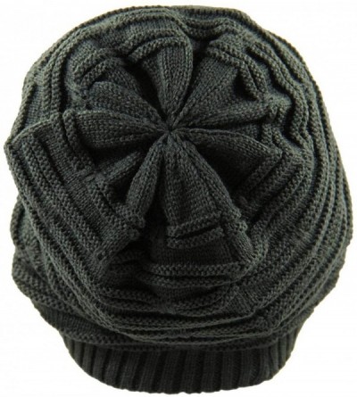 Skullies & Beanies Rasta Stretch Long Beanie Hats - Olive Green - C118TGZEKD0 $10.02