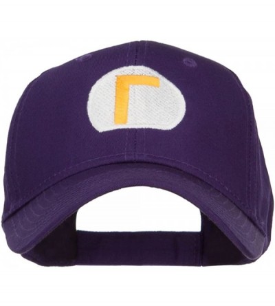 Baseball Caps Mario Luigi Wario Waluigi Embroidered Cap - Purple - CE12OB1MWVC $42.11